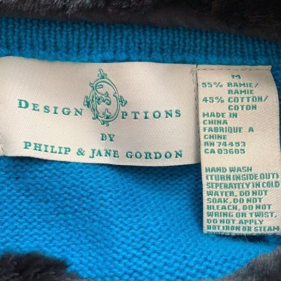 Vintage Design Options by Philip & Jane Gordon Medium with faux fur neck/sleeves - Picture 13 of 16
